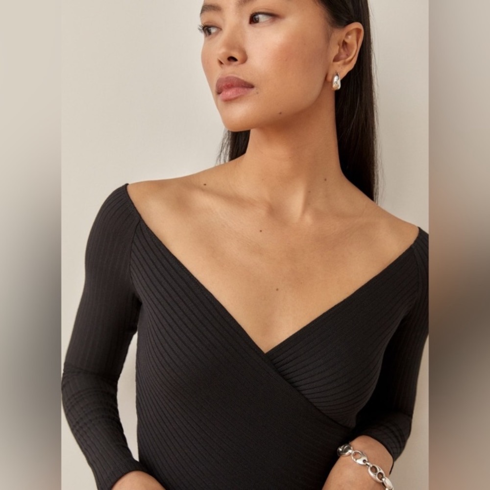 NWT Reformation Minnie Knit Top